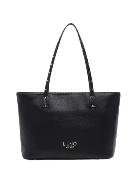 Geantă shopper Liu Jo cu tepi negru