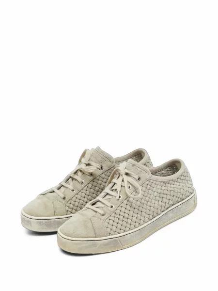 Sneakerși Santoni gri