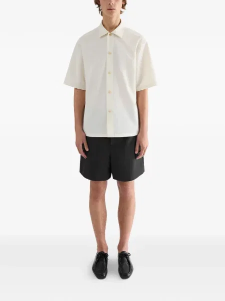 Pantaloni scurți Jil Sander negru