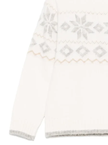 Sweter dziecięcy Eleventy biały