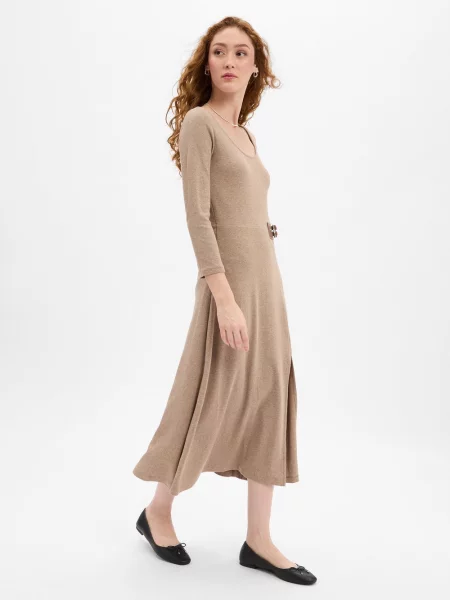 Lauren Ralph Lauren Sukienka Kobiety jednolity 34 beżowy