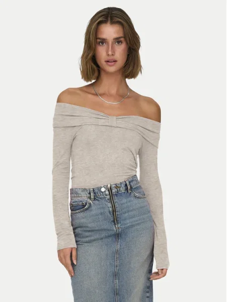 ONLY Bluză Fayola bej