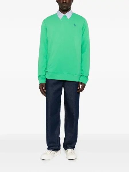 Пуловер Polo Ralph Lauren бродиран зелено