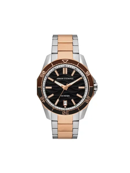 Armani Exchange Hodinky Spencer hnědá