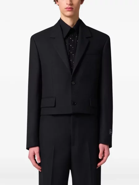 Decupat geacă Msgm negru