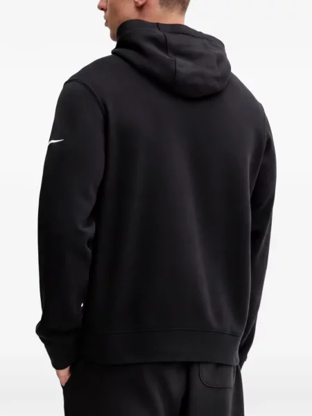 Slip de baie Nike cu cordon cu imagine tricotate albastru