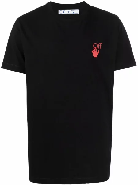 Tricou Off-white cu imagine alb