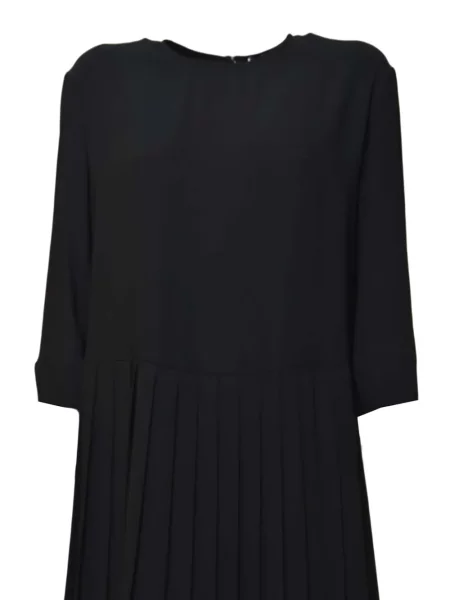 Rochie Aspesi plisată de costum negru