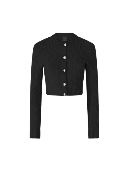 Krótki kardigan Pinko czarny