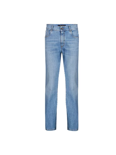 Jeansy Billionaire niebieskie