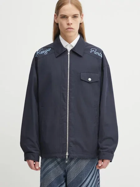 Kenzo geacă Chainstitch Coach bleumarin de tranziție