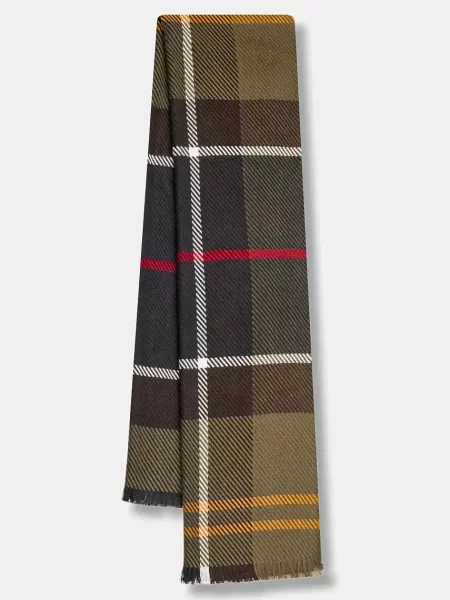 Barbour női sál zöld