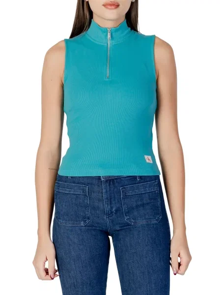 Jeansy Calvin Klein niebieskie