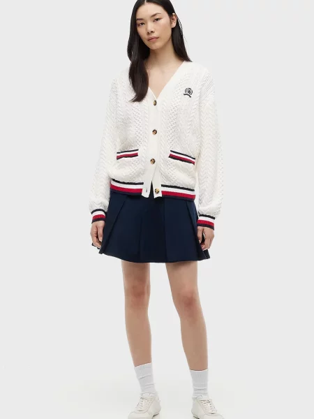 Кардиган Tommy Jeans білий