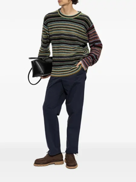 Pulover Ps Paul Smith cu dungi negru
