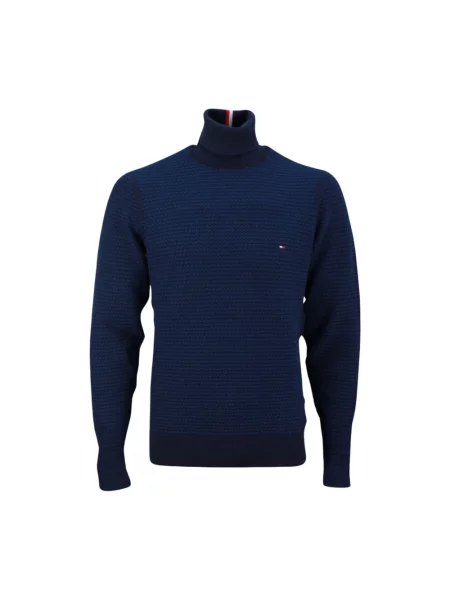 Golf golf Tommy Hilfiger wełniany niebieski