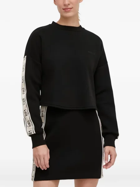 Hanorac Guess cu autograf negru