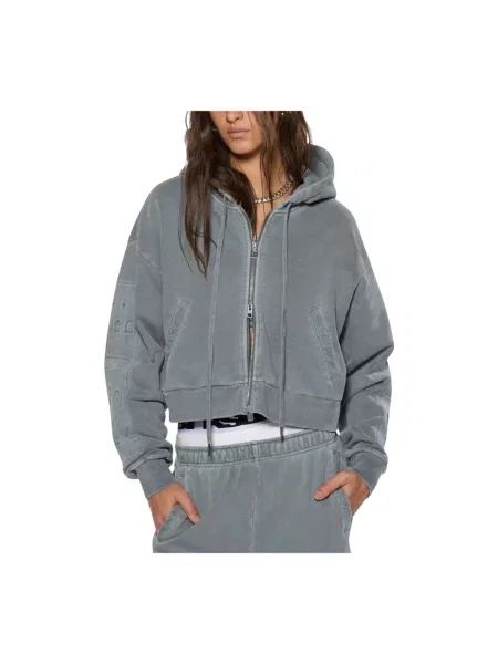 Bluza z kapturem Ksubi szara