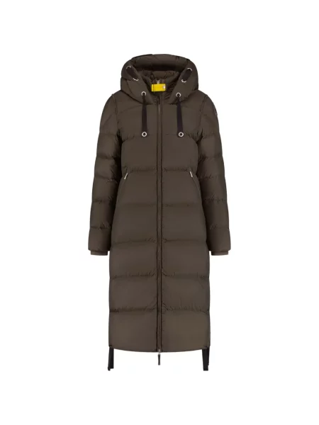 Palton Parajumpers cu glugă maro