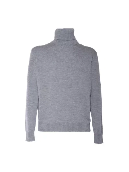 Sweter Ballantyne wełniany szary