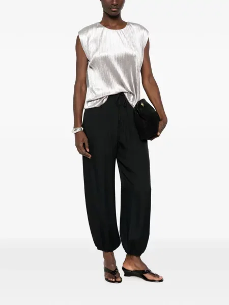 Pantaloni Forte_forte cu cordon negru