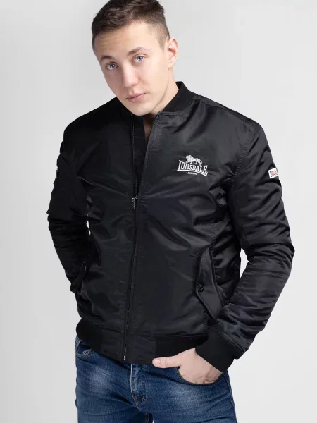 Бомбер Lonsdale черный