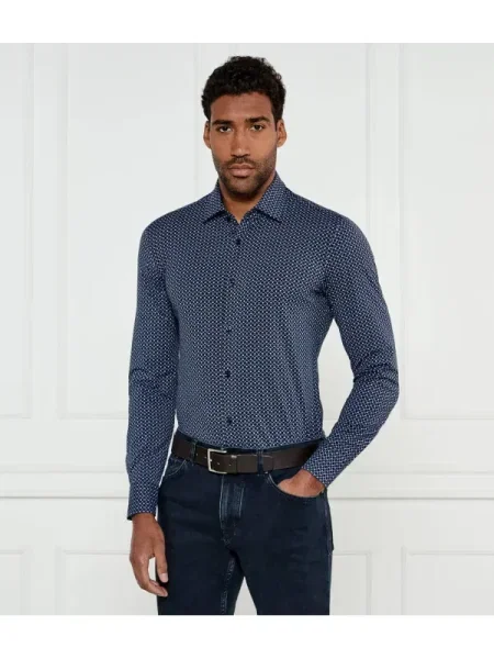 BOSS BLACK Cămașă negru
