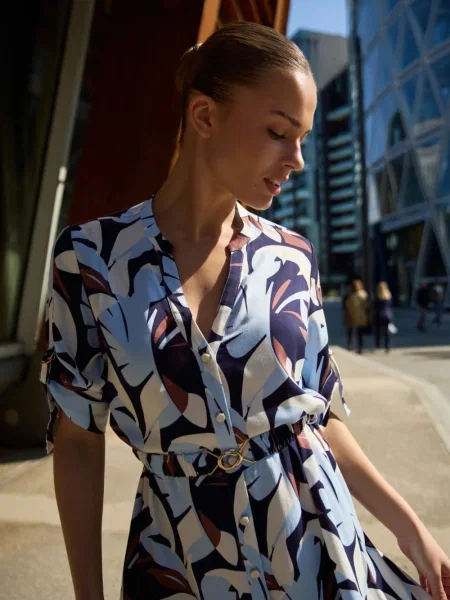 Rochie Marisse albastru
