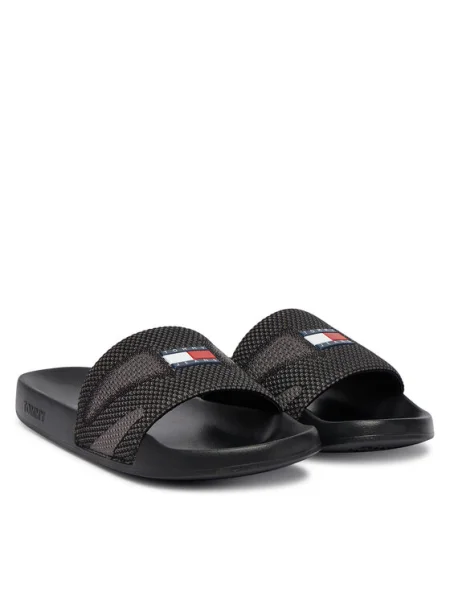 Papucs Tommy Jeans fekete