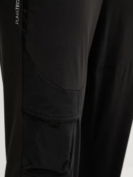 Спортивні штани Puma однотонні чорний