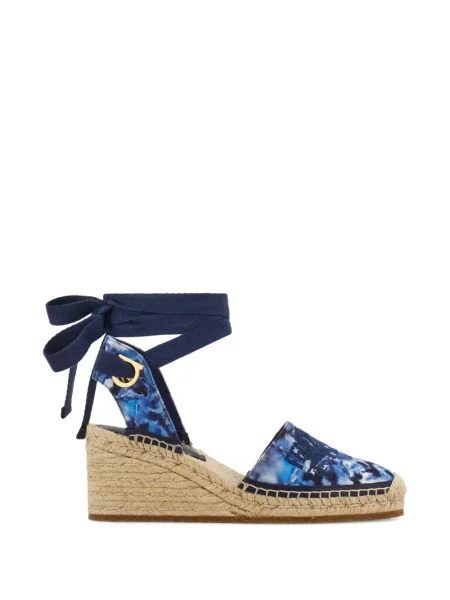 Espadrilky Ferragamo modrá