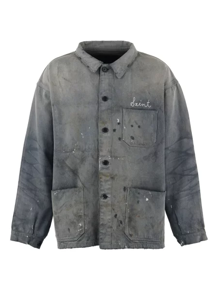 Риза Saint Mxxxxxx с протрити краища сиво