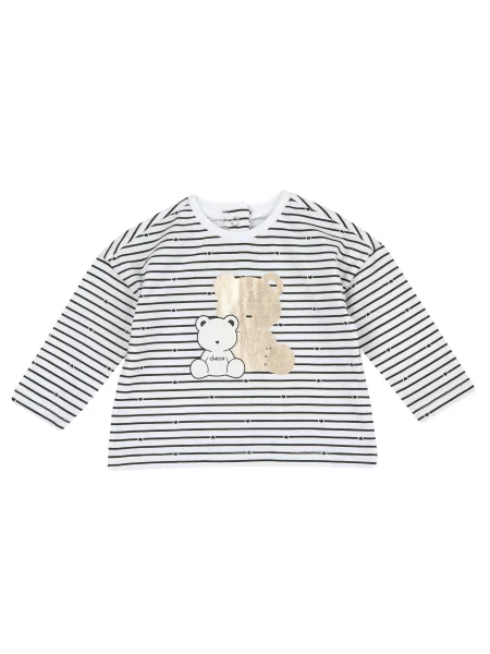 Дитячий Лонгслів Chicco бавовна/еластан білий