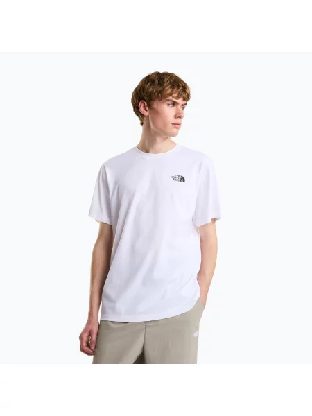 Мъжка тениска за трекинг The North Face Vertical Regular tnf white бяло