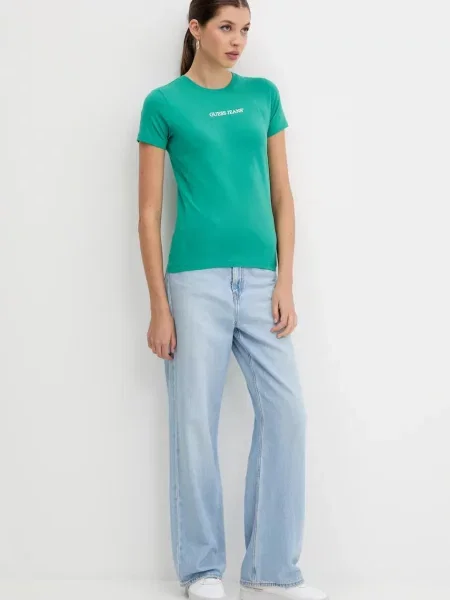 Футболка Guess Jeans жовтий