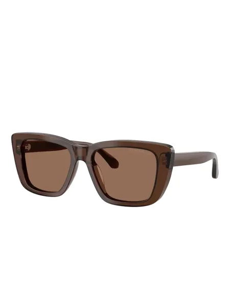 Ochelari de soare Emporio Armani maro