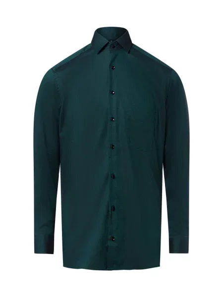 Andrew James koszula biznesowa non-iron Mężczyźni Regular Fit wzorzysty 39 zielony