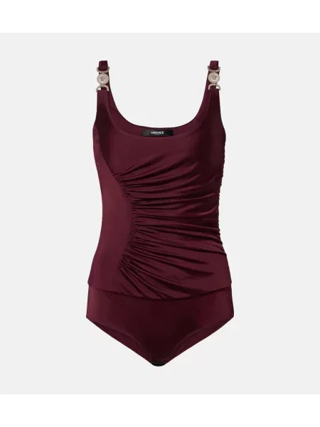 Body Versace din jerseu bordo