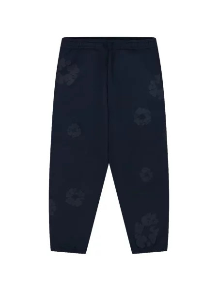 Pantaloni Denim Tears alergare cu cordon albastru