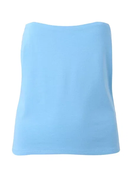 TOPSHOP Top MATHILDA deschis albastru