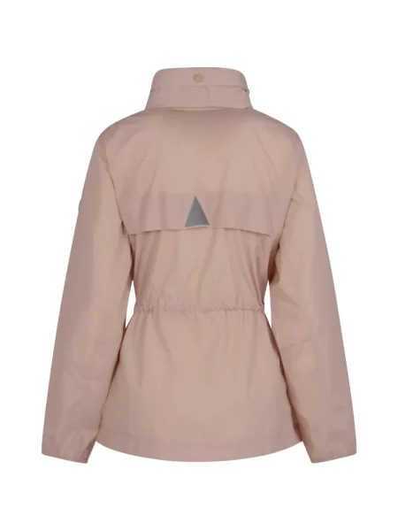 Geacă Moncler Grenoble cu glugă roz