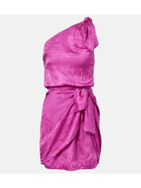 Rochie Poupette St Barth din satin violet