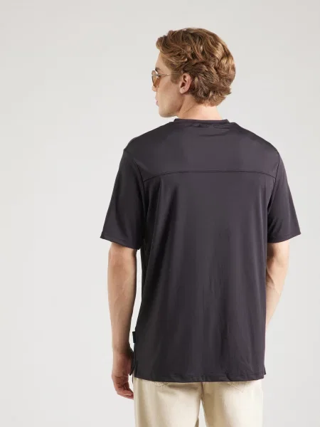 Lyle & Scott Tricou gri închis negru
