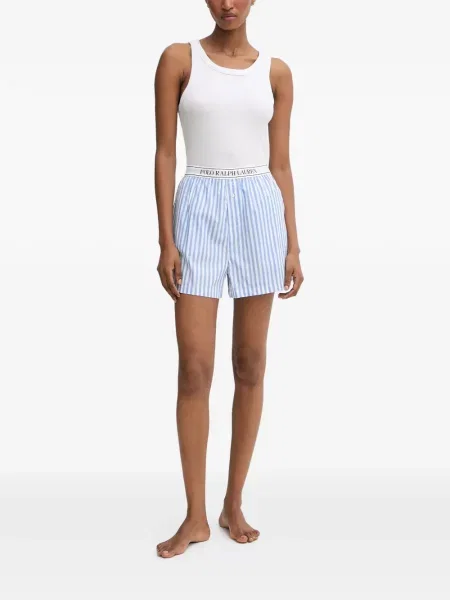 Με κολάρο polo Polo Ralph Lauren με αυτόγραφο με κουκούλα μπλε