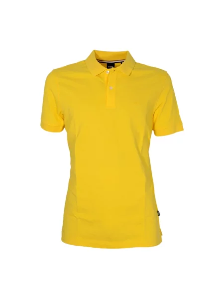 Koszulka polo Hugo Boss żółta