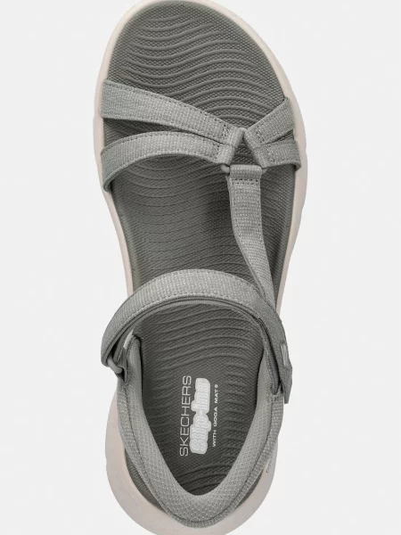 Skechers női szandál GO WALK FLEX szürke