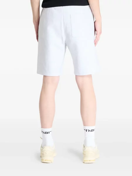 Pantaloni scurți Carhartt Wip cu autograf gri
