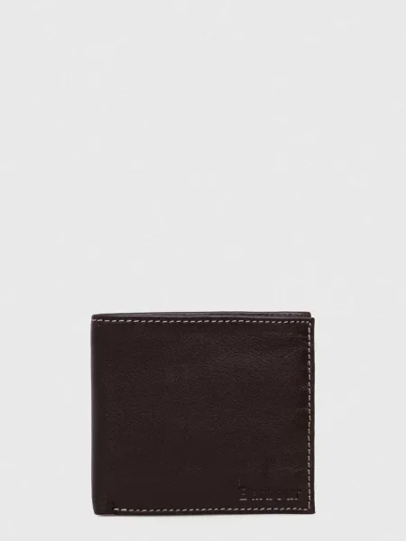 Barbour portofel de piele barbati maro