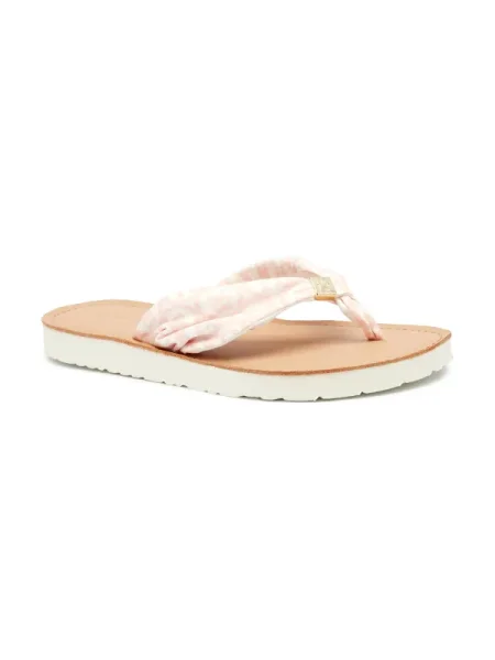 Șlapi Tommy Hilfiger din piele maro