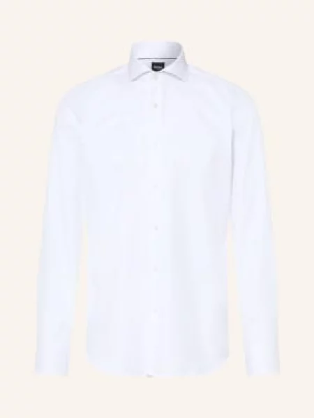 Boss Koszula Joe Regular Fit weiss biała